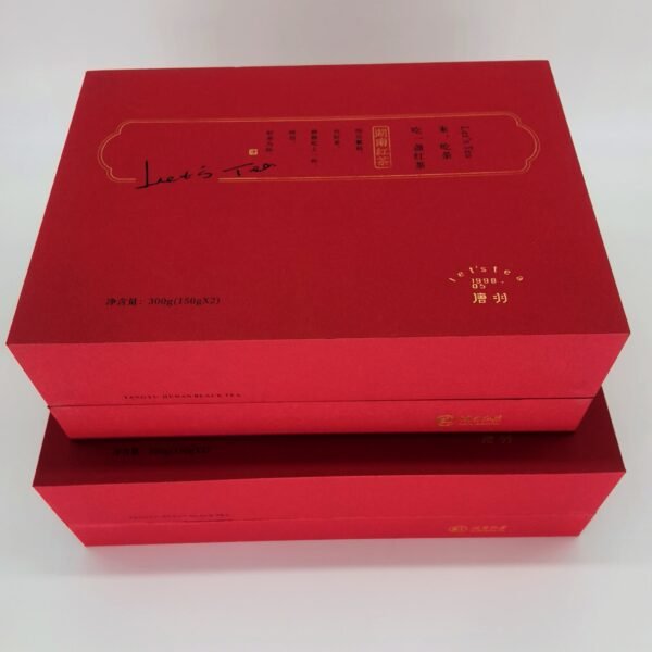 Red tea packaging box